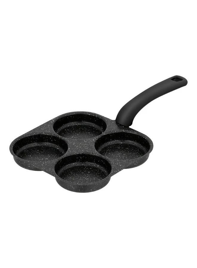 Non Stick 4 In 1 Cast Iron Egg Cooker Frying Pan For Pancakes Electric Stove Safe - Image 2